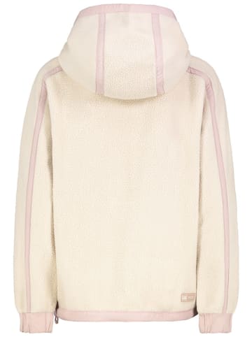Sublevel Fleece vest crème/rosé