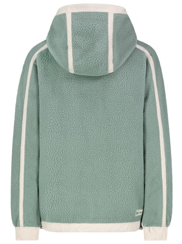 Sublevel Fleece vest mintgroen/wit