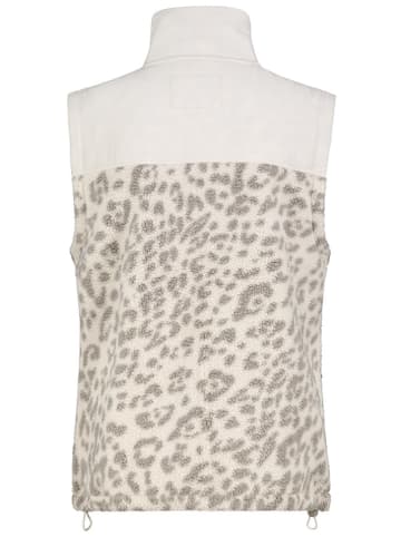 Sublevel Fleece bodywarmer wit/grijs