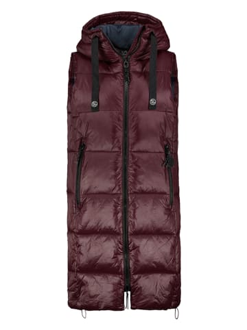 Sublevel Kamizelka pikowana w kolorze bordowym