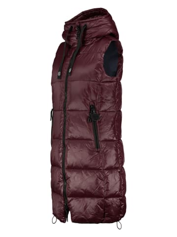 Sublevel Kamizelka pikowana w kolorze bordowym