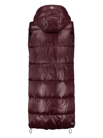 Sublevel Kamizelka pikowana w kolorze bordowym