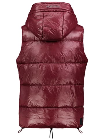 Sublevel Kamizelka pikowana w kolorze bordowym