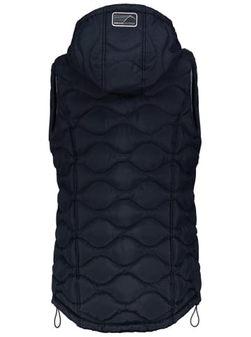 Sublevel Kamizelka pikowana w kolorze granatowym