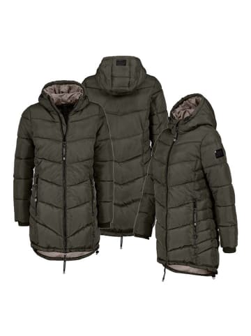 Sublevel Płaszcz pikowany w kolorze ciemnozielonym