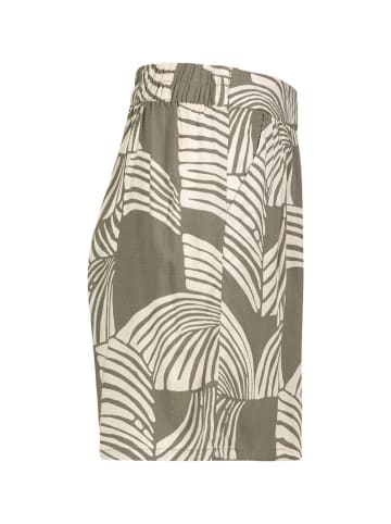 Sublevel Szorty w kolorze oliwkowo-kremowym