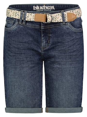 Sublevel Jeans-Bermudas in Dunkelblau
