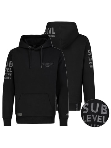 Sublevel Hoodie "Tim" zwart