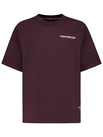 Sublevel Shirt "Linus" auberginekleurig