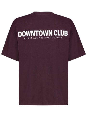 Sublevel Shirt "Linus" auberginekleurig