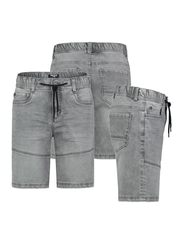 Sublevel Jeans-Bermudas in Hellgrau