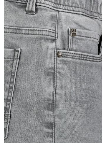 Sublevel Jeans-Bermudas in Hellgrau