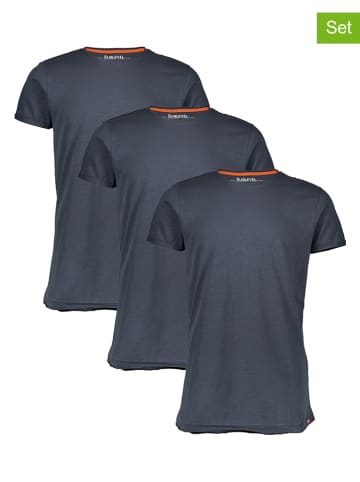 Sublevel 3er-Set: Shirts in Dunkelblau