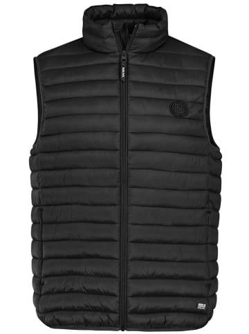 Sublevel Doorgestikte bodywarmer "Carl" zwart