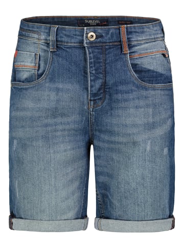 Sublevel Jeans-Bermudas in Blau
