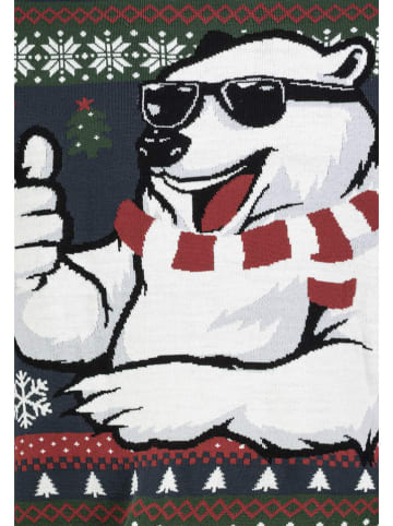 Sublevel Sweter w kolorze ciemnozielonym