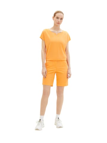 Tom Tailor Shorts in Orange