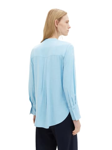 Tom Tailor Bluse in Hellblau
