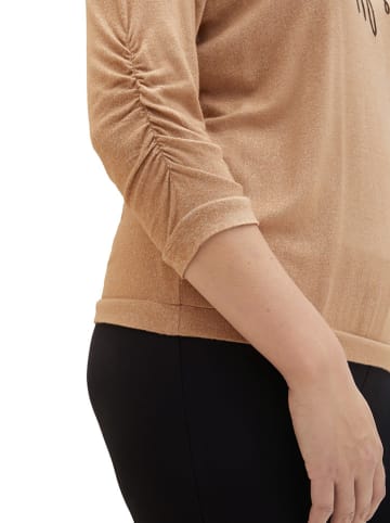 Tom Tailor Koszulka w kolorze jasnobrązowym