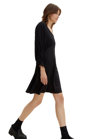 Tom Tailor Kleid in Schwarz