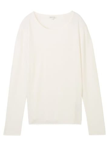 Tom Tailor Pullover in Creme
