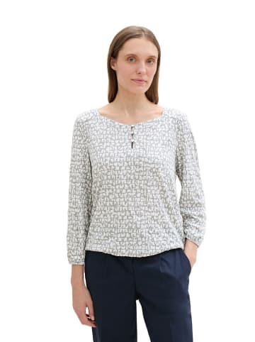 Tom Tailor Bluse in Grau