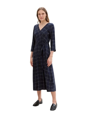 Tom Tailor Kleid in Dunkelblau