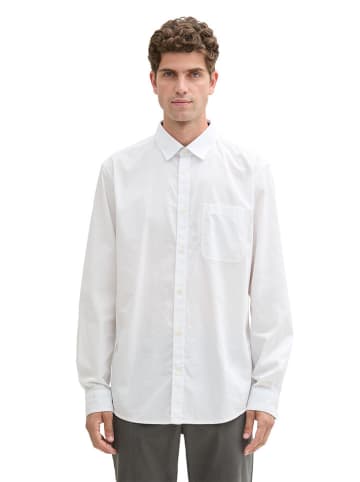 Tom Tailor Koszula - Regular fit - w kolorze białym