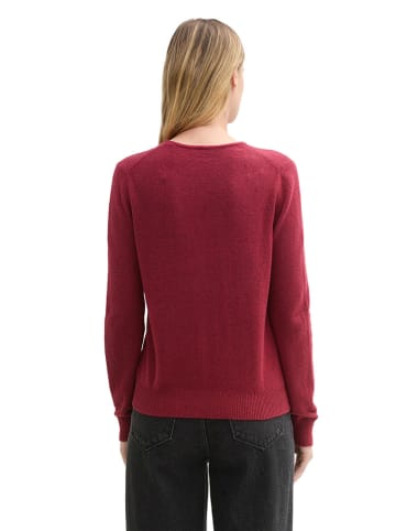 Tom Tailor Pullover in Rot
