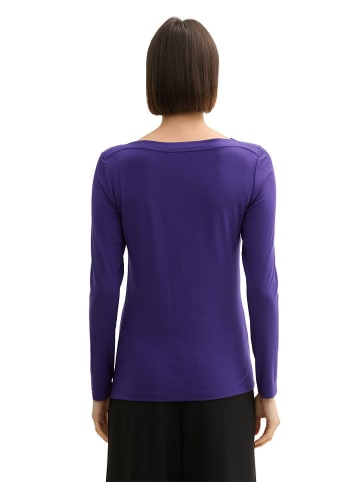 Tom Tailor Longsleeve in Lila