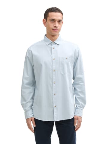 Tom Tailor Koszula - Regular fit - w kolorze błękitnym