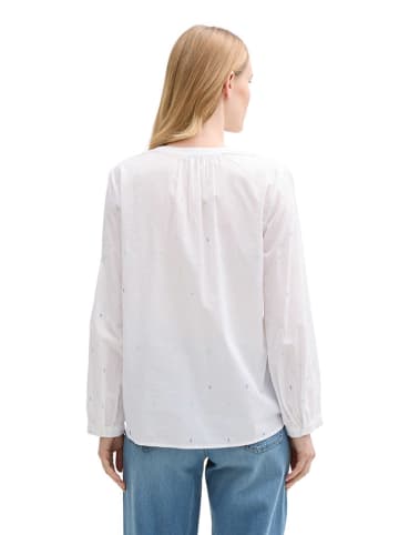 Tom Tailor Bluzka w kolorze białym
