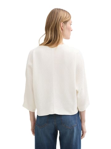 Tom Tailor Sweter w kolorze kremowym