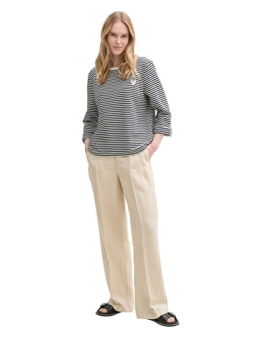 Tom Tailor Koszulka w kolorze granatowo-białym