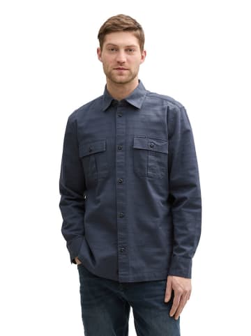 Tom Tailor Hemd in Blaugrau
