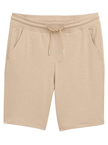 Tom Tailor Sweatshorts in Beige