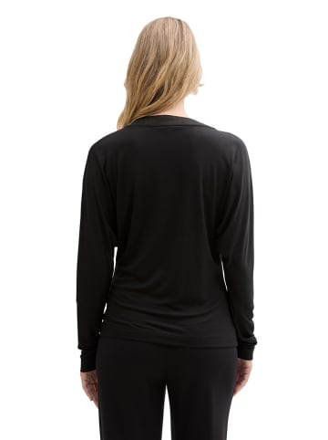 Tom Tailor Longsleeve in Schwarz