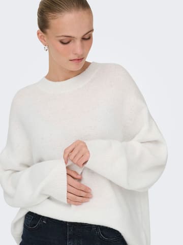 JDY Pullover in Weiß