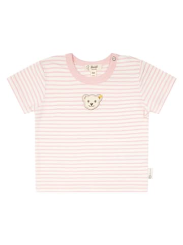 Steiff Shirt lichtroze/crème