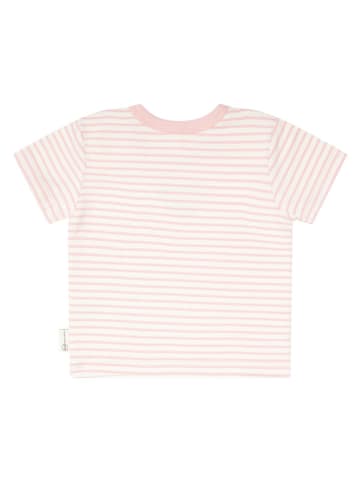 Steiff Shirt in Rosa/ Creme