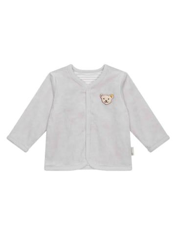 Steiff Vest grijs/wit