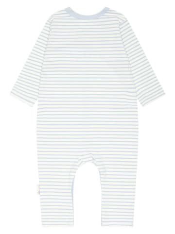 Steiff Rampers w kolorze błękitno-białym