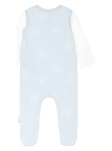 Steiff 2-delige pakjes set lichtblauw/wit