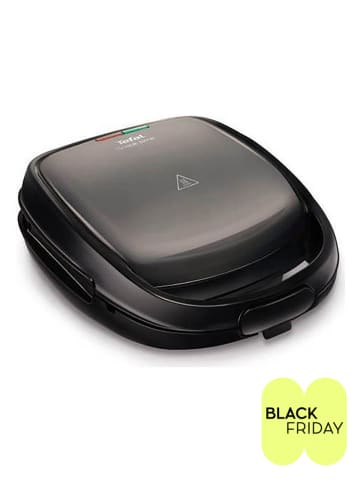 Tefal 2in1-Waffeleisen "Snack Time" in Schwarz