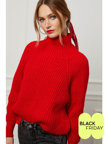 Joséfine Wollen trui "Baby" rood