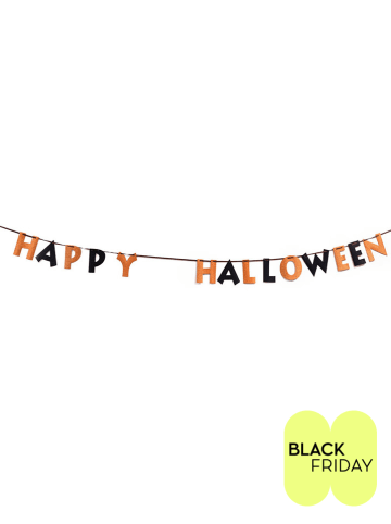 Rubie`s Girlande "Happy Halloween" in Bunt