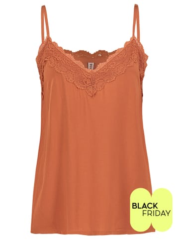 Fresh Made Top w kolorze jasnobrązowym