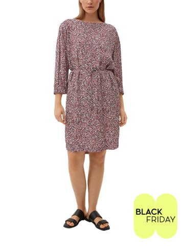 s.Oliver BLACK LABEL Jurk rood/zwart