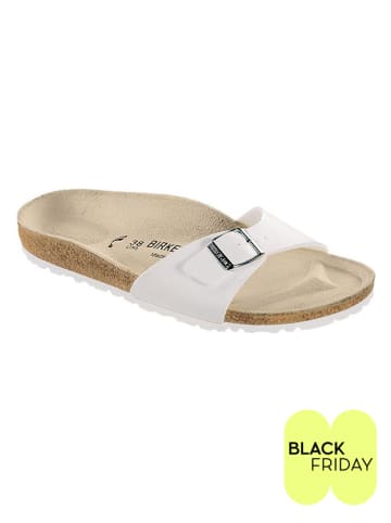 Birkenstock Pantoletten "Madrid" in Weiß