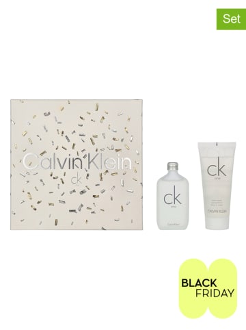 Calvin Klein 2tlg. Set: "Ck One" - EdP und Duschgel